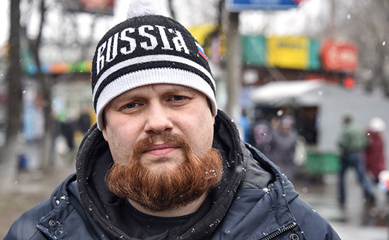 Лидер националистического объединения «Русские» Дмитрий Демушкин