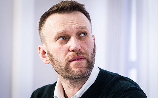 Оппозиционер Алексей Навальный