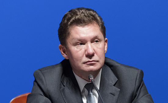 Глава «Газпрома» Алексей Миллер