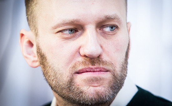 Оппозиционер Алексей Навальный