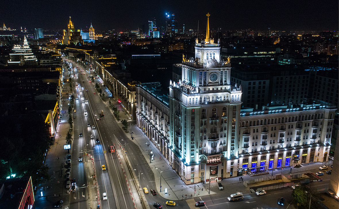Вид на гостиницу «Пекин»