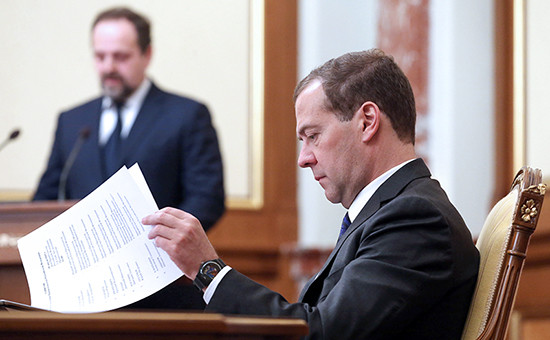Премьер-министр РФ Дмитрий Медведев