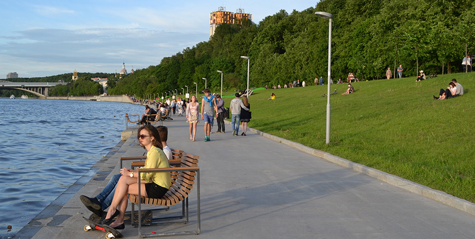 Современное состояние Андреевской набережной