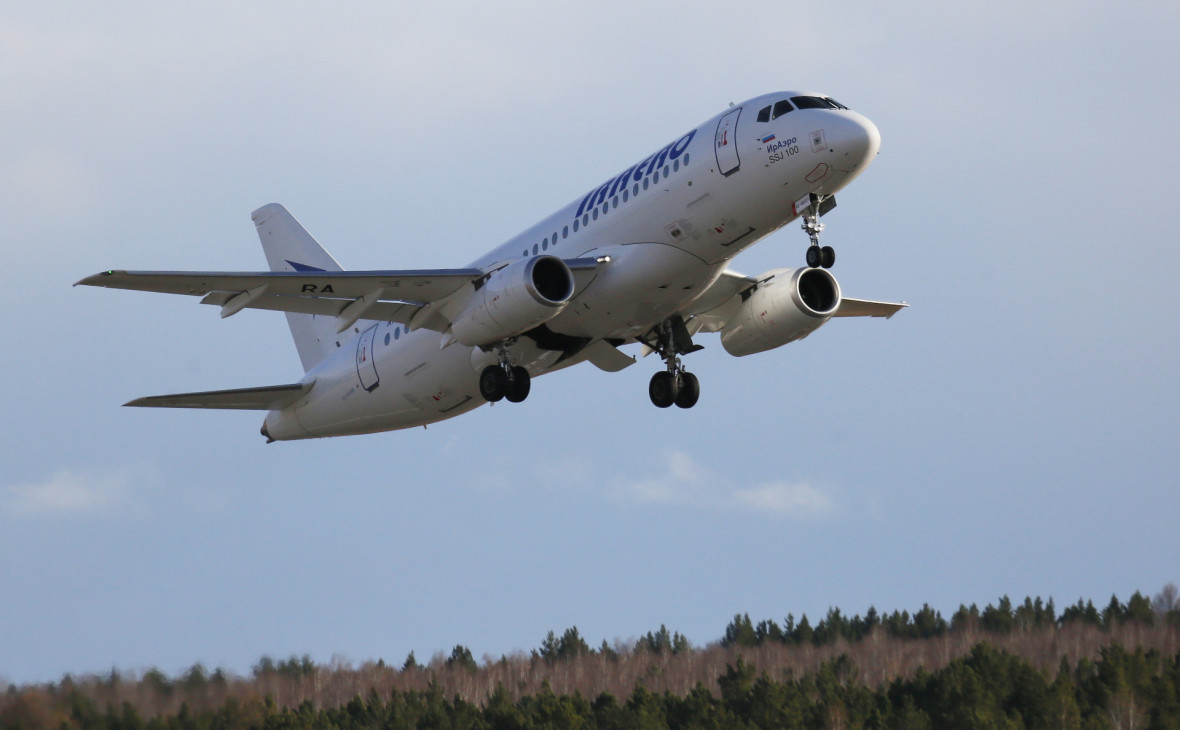 SSJ100 авиакомпании «ИрАэро»