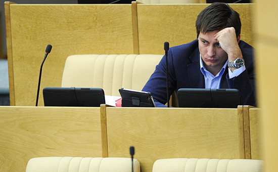 Депутат-оппозиционер Дмитрий Гудков