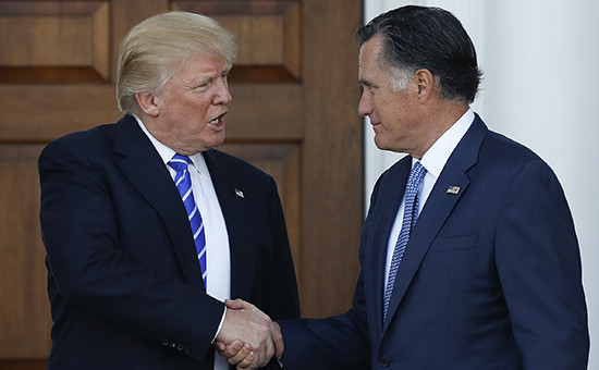 Дональд Трамп и Митт Ромни