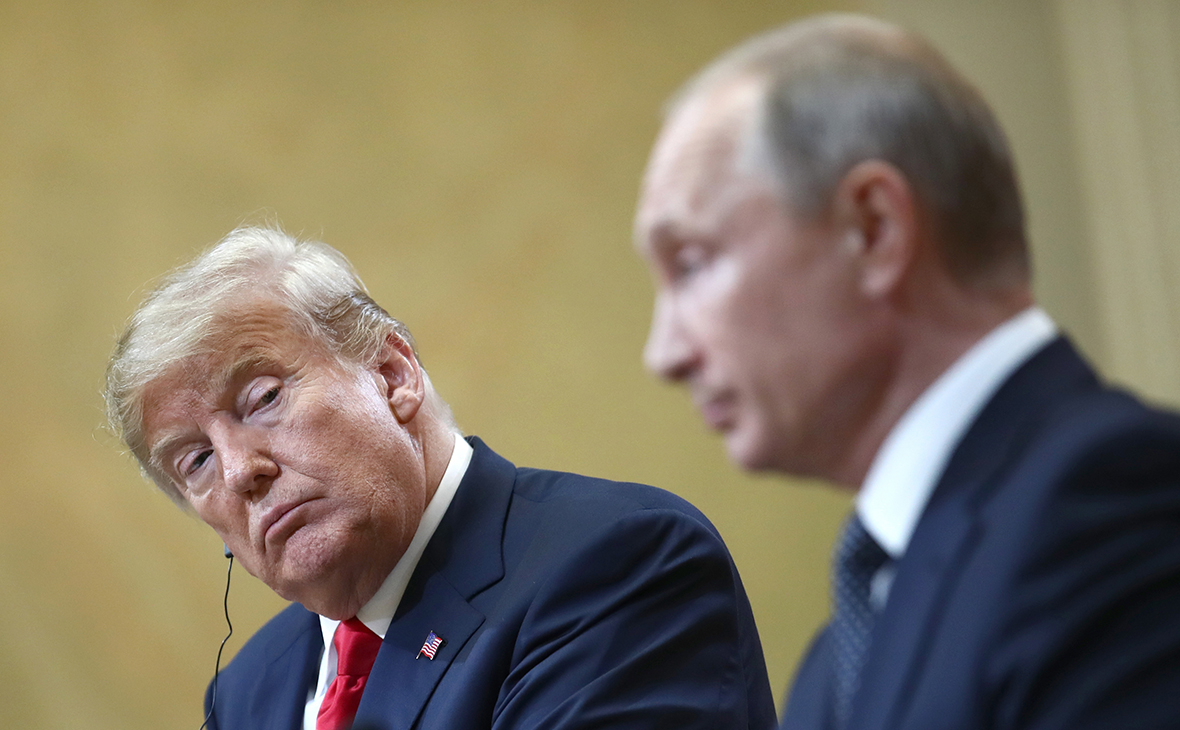 Дональд Трамп и Владимир Путин