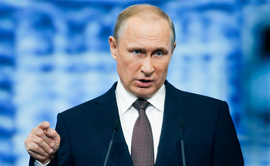 Президент России Владимир Путин