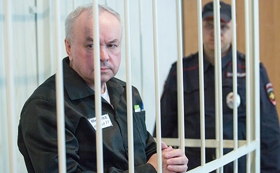 Бывший владелец «Мостовика» Олег Шишов во время заседания в Куйбышевском суде. 9 сентября 2016 года