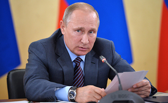 Президент России Владимир Путин
