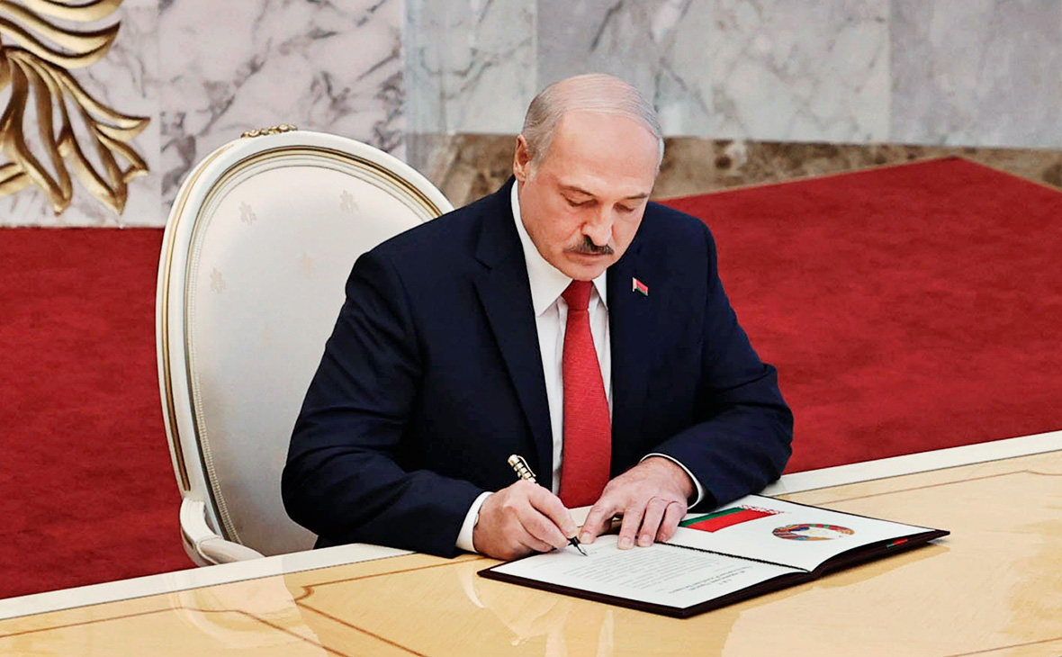 Вступление Александра Лукашенко в должность президента Белоруссии