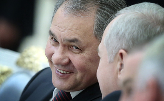 Министр обороны РФ Сергей Шойгу