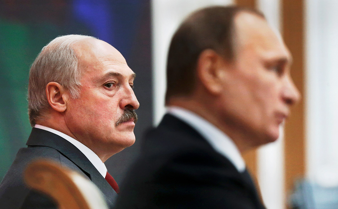 Александр Лукашенко и Владимир Путин