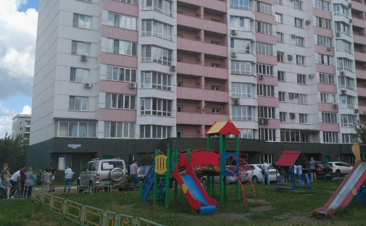 Здание, в котором произошла перестрелка