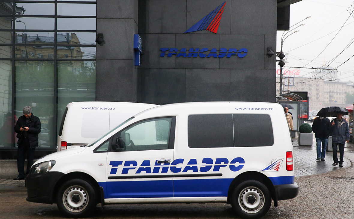 Центральный офис «Трансаэро» в бизнес-центре «Дом Парк культуры». Май 2014 года