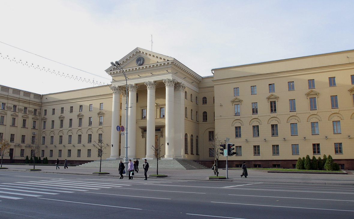 Здание КГБ Белоруссии в Минске