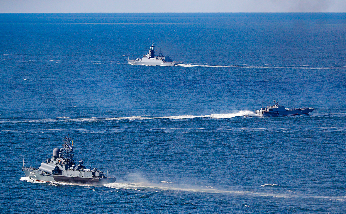 Учения «Океанский щит - 2019» в Балтийском море