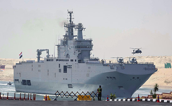 Вертолетоносец типа «Мистраль» «Гамаль Абдель Насер» военно-морских сил Египта