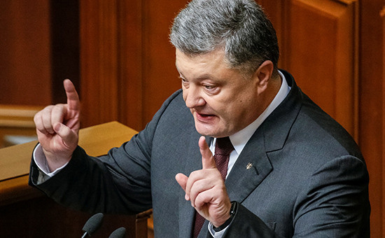 Президент Украины Петр Порошенко