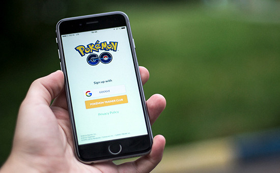 Во время игры в Pokemon Go
