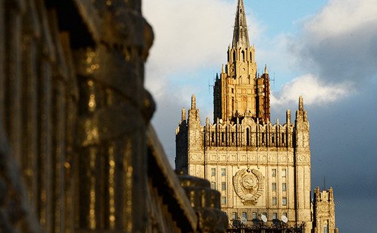 Здание МИДа в Москве
