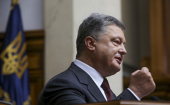 Президент Украины Петр Порошенко