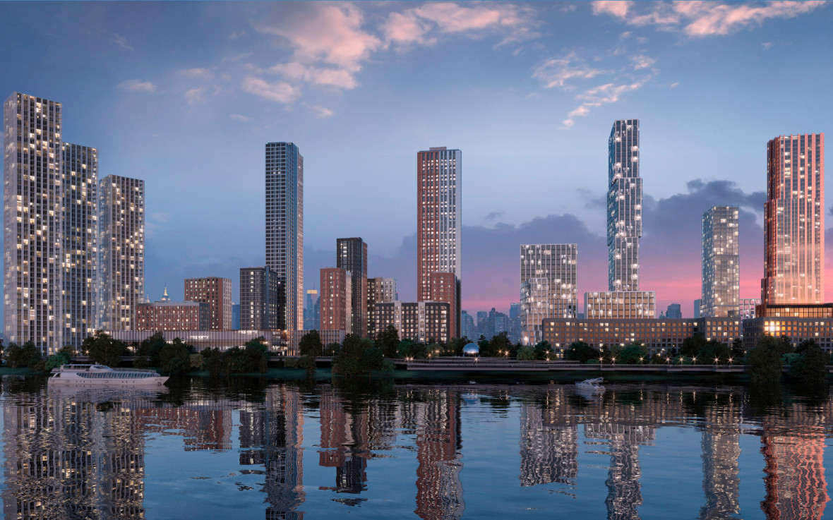 Вид на ЖК City Bay