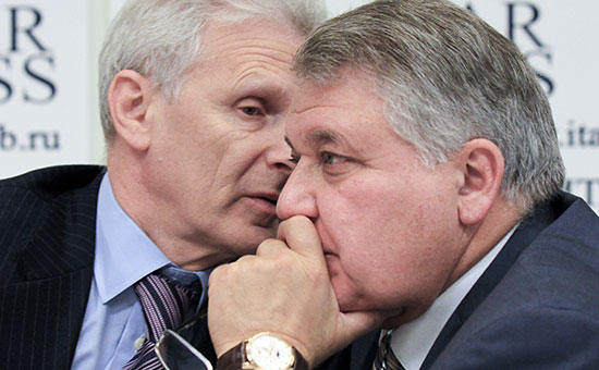 Андрей Фурсенко и Михаил Ковальчук


