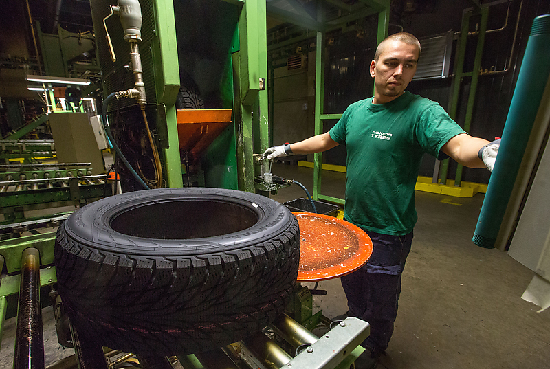 Ленинградская область, Всеволожский район. Шинный завод Nokian Tyres