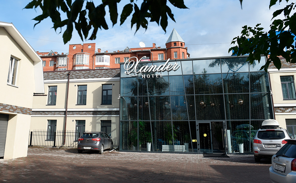 Гостиница Xander Hotel в Томске, где жил Алексей Навальный