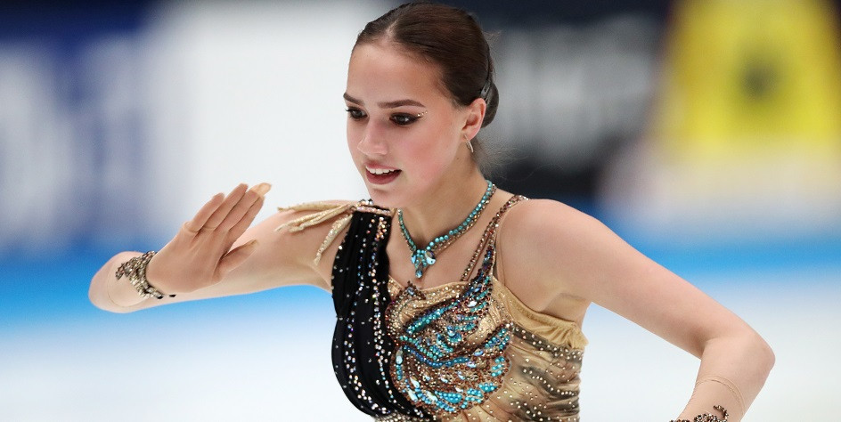 Олимпийская чемпионка по фигурному катанию Алина Загитова