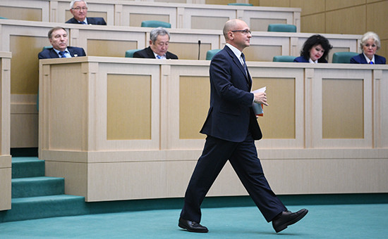 Первый заместитель руководителя администрации президента Сергей Кириенко