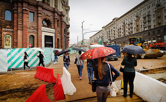 Реконструкция Тверской улицы в рамках программы «Моя улица»




