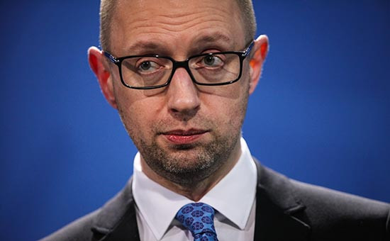 Глава украинского правительства Арсений Яценюк