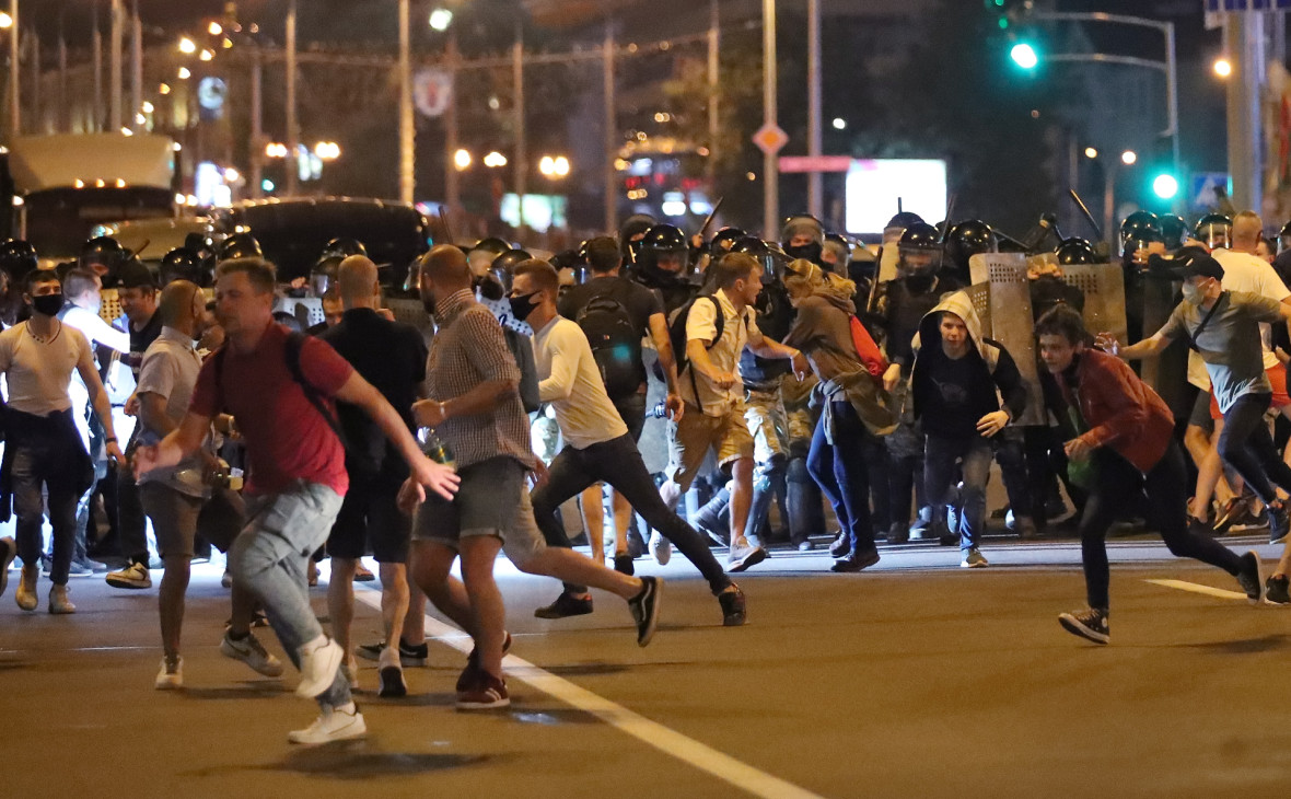 Протесты в Минске