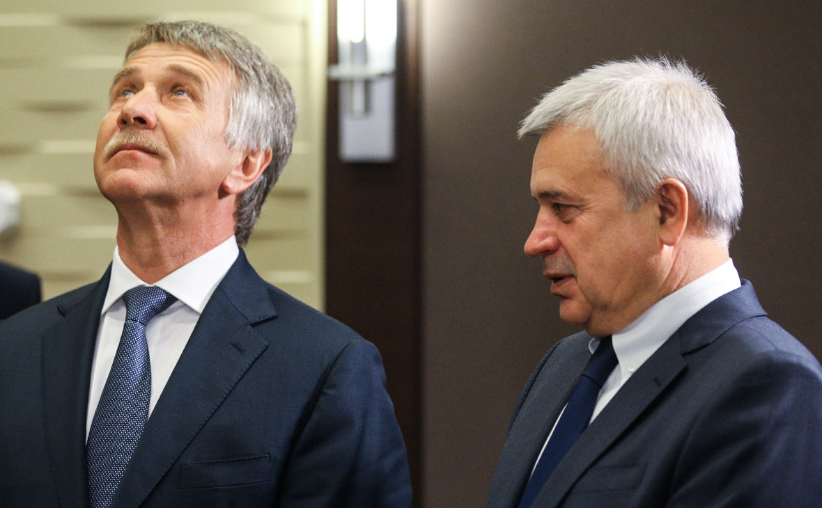 Леонид Михельсон и Вагит Алекперов