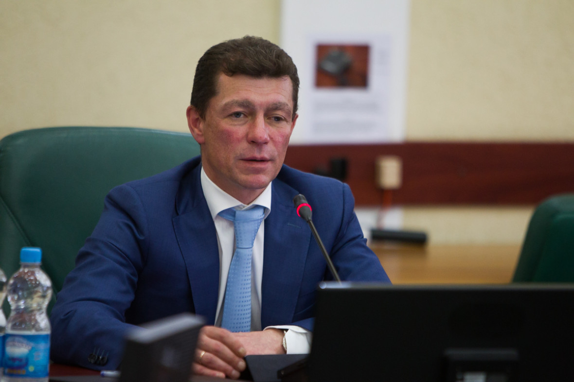 Министр труда и социальной защиты РФ Максим Топилин