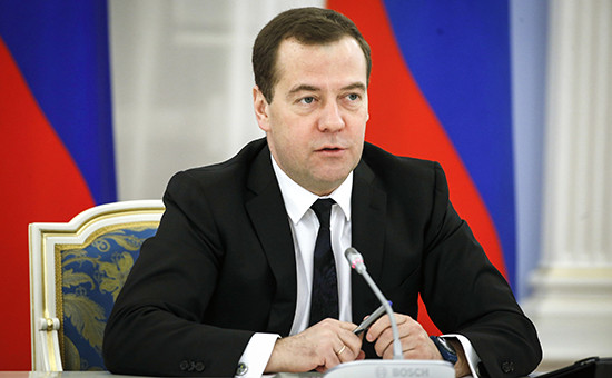 Премьер-министр России Дмитрий Медведев