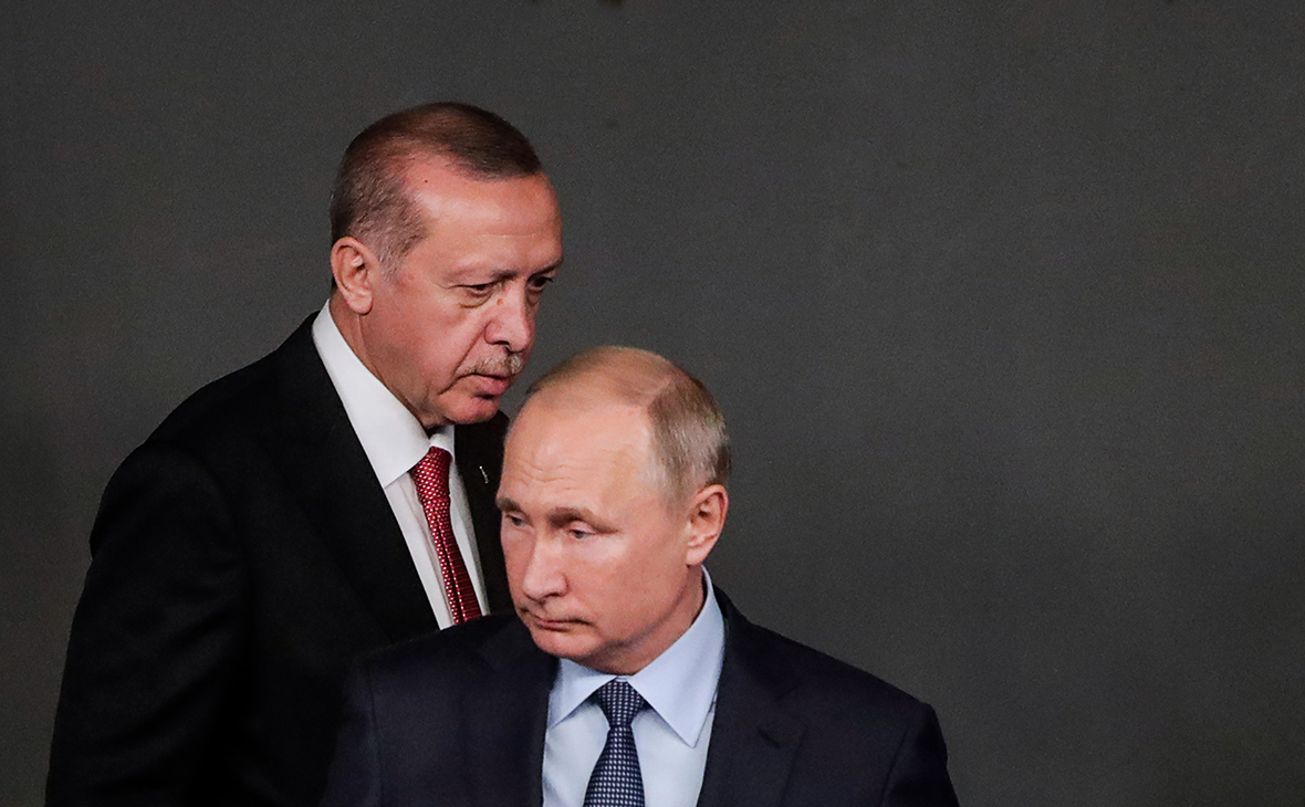 Реджеп Эрдоган и Владимир Путин
