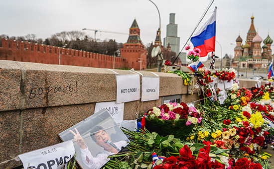 Место убийства Бориса Немцова