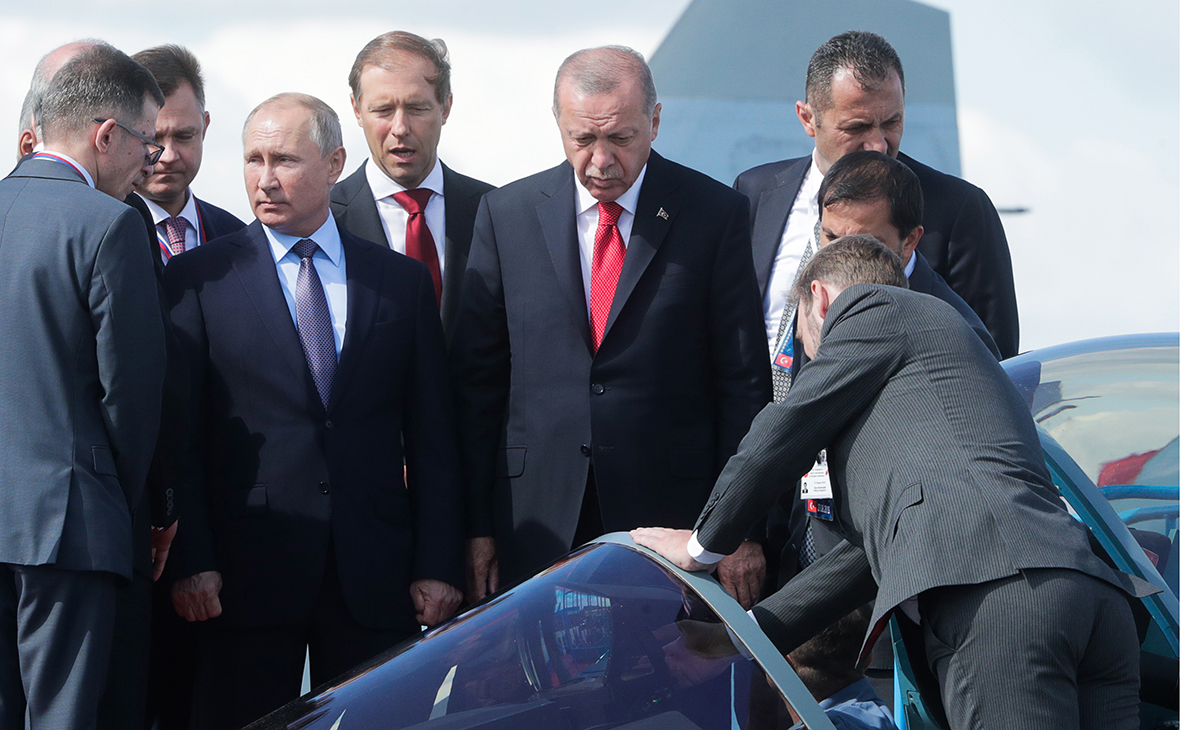 Владимир Путин и Реджеп Эрдоган