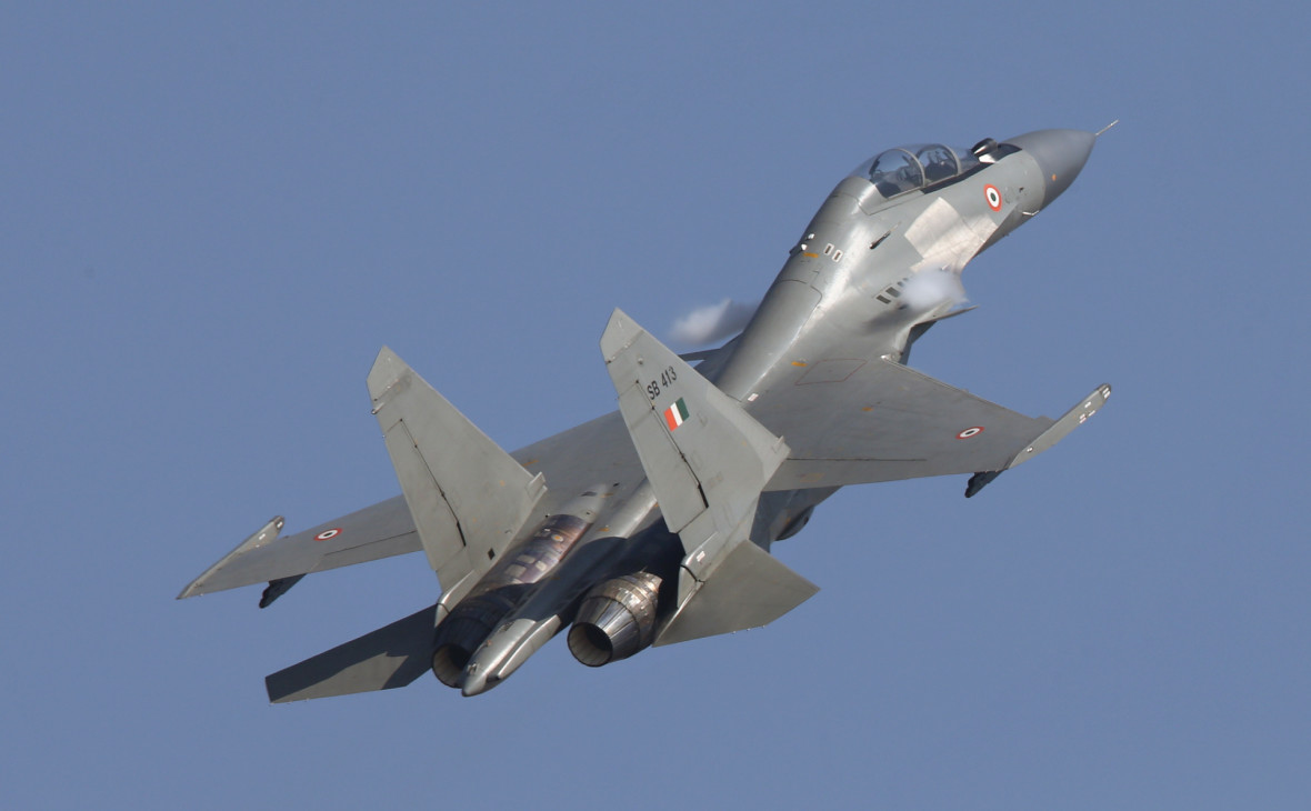 Истребитель Су-30МКИ ВВС Индии