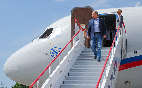 Президент России Владимир Путин, июнь 2014 года