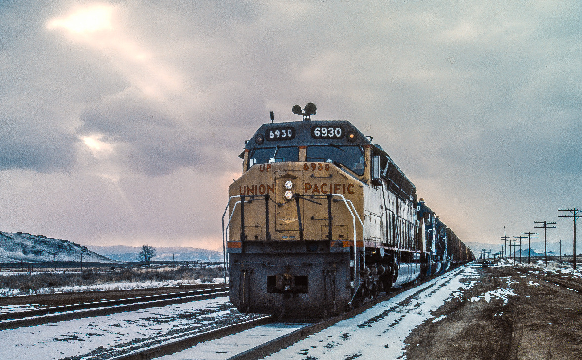 Локомотив компании Union Pacific
