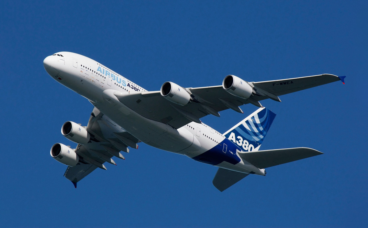 Airbus повысил прогноз спроса на самолеты на ближайшие 20 лет