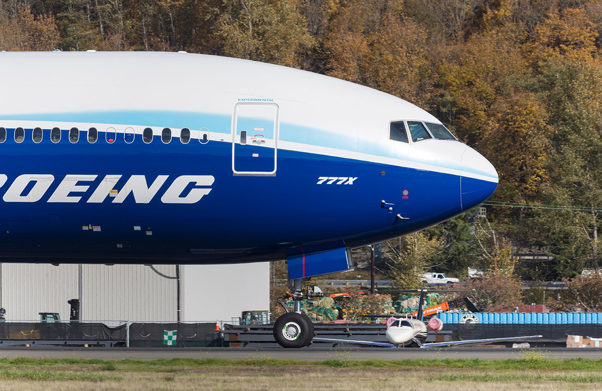 Дебют Boeing 777X могут отложить из-за опасений по поводу безопасности