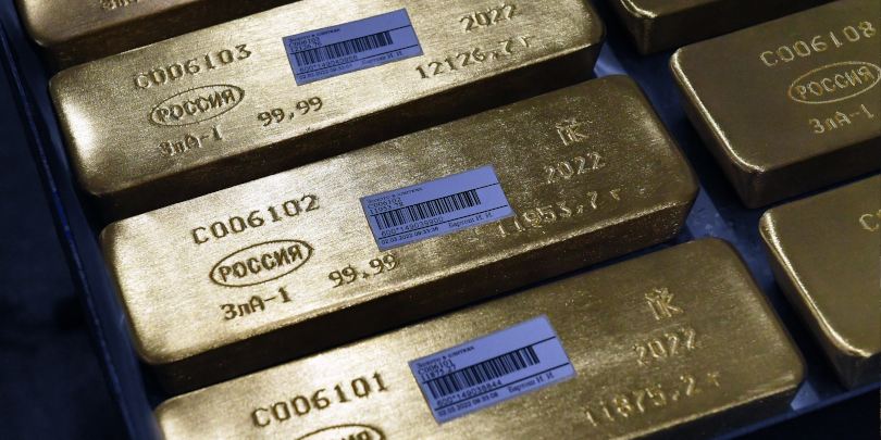 Россияне в 2022 году в 15 раз увеличили инвестиции в золото
