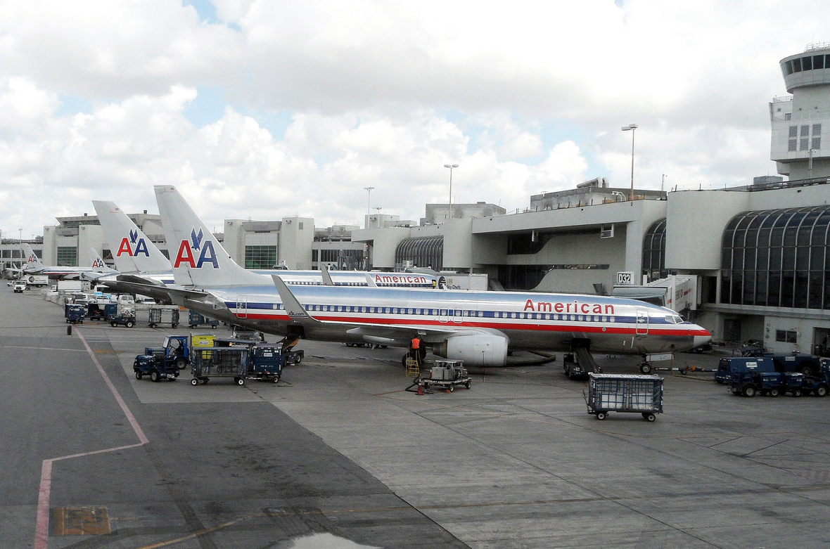 Самолеты авиакомпании American Airlines