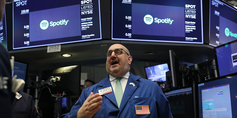 Акции Spotify упали на 26% на фоне слабого прогноза на первый квартал