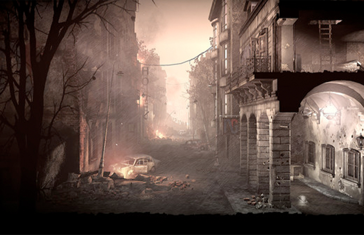 Кадр из игры This War of Mine